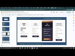 BlazeMeter Free Training Session 2-Oct12-Job openings, BlazeMeter pricing models, features