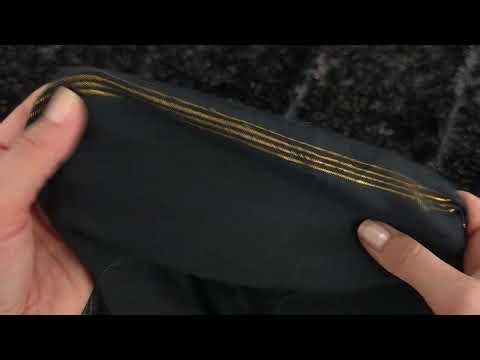 Catifea cu vascoză și bumbac negru intens