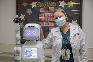 Robots Help Nurses Get the Job Done