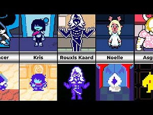 Deltarune - Sprite Comparison