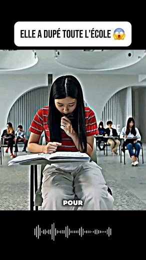 She fooled the whole school #shortfilm #story #movie #action #adventure #actor #netflixfr