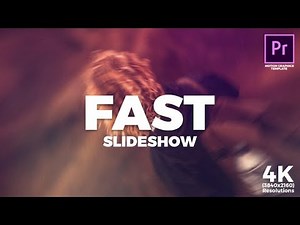 Premiere Pro Template: Fast Slideshow