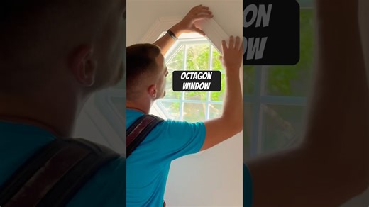 Trimming an Octagon window