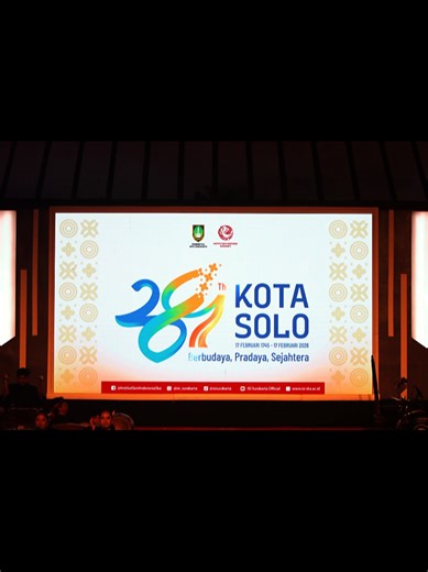 Peluncuran Logo HUT ke-281 Kota Solo: Sinergi Budaya dan Teknologi