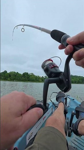 Kayak Fishing for Bass With a Worm That Actually Works. The Zoom Speed Worm #kayakfishing #fishing