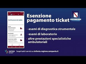 I Servizi di Sanità Digitale - Autocertificazione per esenzione ticket