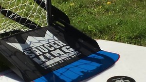 182 reactions · 1.6K shares | The wait is finally over! Introducing the Official Saucer King Game set that includes lighter, faster and thinner launch pads, authentic Sherwood game pucks and 2 Saucer King nets. Now available here: www.saucerkinggame.com | Gongshow Hockey | Facebook