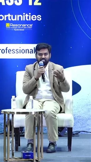 Is Core Engineering still a high-growth career? 🛠️ The answer is yes—if you build the right skills. At the Career Clarity Conclave & Expo, Mr. Prem explains how today’s core engineering roles are evolving with AI, design tools, and advanced technologies—and why focused effort in the early years pays off big in the long run. Choose skills over shortcuts. Growth will follow. 🚀 An initiative by Resonance Junior Colleges, Hyderabad. #CoreEngineering #CareerClarity #EngineeringCareers #FutureSkills