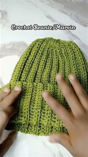 How to crochet a Beanie/ Marvin ( Unisex Version) #crochet #angelicscrochets #crochetbeanie