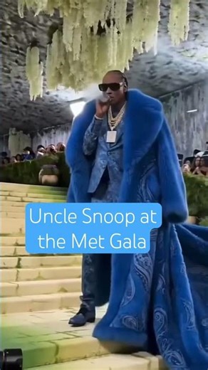 Snoop Dogg’s Met Gala look #snoopdogg #subscribe #metgala