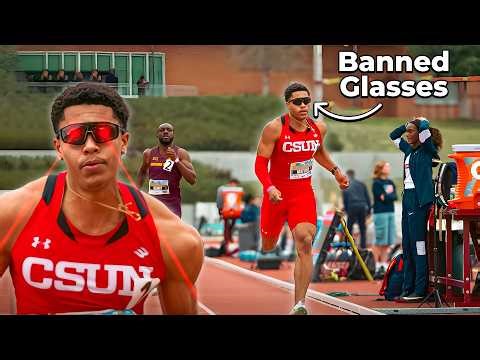 I Snuck Illegal Recording Glasses Into A Track Meet