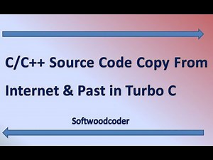 C/C++ Source Code Copy From Internet & Past In Turbo C Compiler.