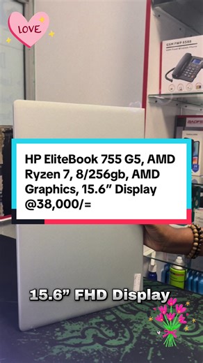 Ksh. 38,000 🔥HP EliteBook 755 G5 \t•\tCPU: AMD Ryzen 7 PRO \t•\tRAM: 8 GB DDR4 \t•\tStorage: 256 GB SSD \t•\tGraphics: AMD Radeon Vega \t•\tDisplay: 15.6″ Full HD \t•\tKeyboard: Backlit \t•\tBuild: Business-class EliteBook series \t•\tOS: Windows 11 Pro #montedigitalsolutions #fyp #goviral #affordable #nairobikenya