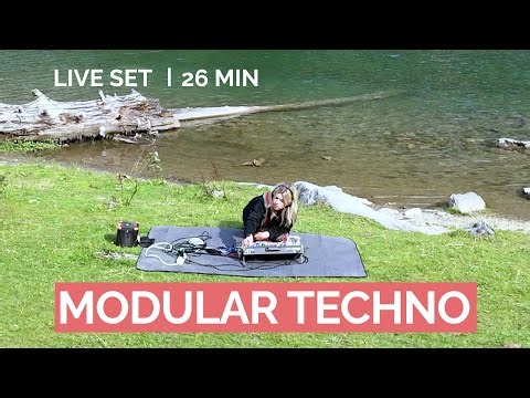 Modular Techno Live Set in the Swiss Alps | 28 Minutes of Hypnotic Techno