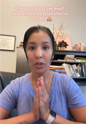 USA visa update for Nepal 🇳🇵➡️🇺🇸 A new visa bond fee will apply from Jan 21, 2026. This video is for informational purposes only🙏 #usavisa #visaupdate #fyp #nepaltousa #foryoupage