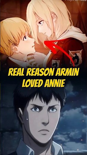 The Dark Truth Behind Armin and Annie || #shorts