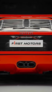 Looks like Christmas came in early.. 🎁 Ferrari F40 #ferrari #f40 #ferrarif40 #hypercars #dubaicars #luxury #supercars #red #cardealership | F1RST MOTORS