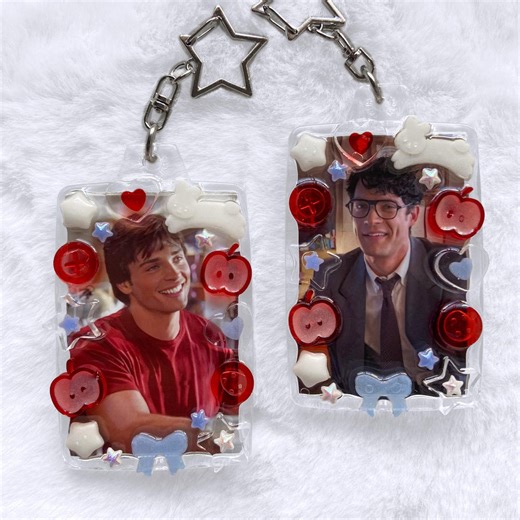 Resin Photo Keychain | Custom - Etsy