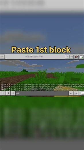 🤯HOW to Place Any BLOCK with Command #Shorts #viral