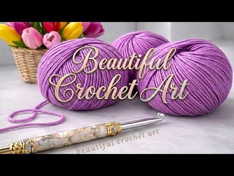 Wow! New Crochet Technique! Easy Repeating Row Pattern for Blankets. So Easy!