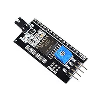 Amazon.com: IIC/I2C/Interfaz LCD1602 2004 Placa Adaptadora LCD : Industrial y Científico