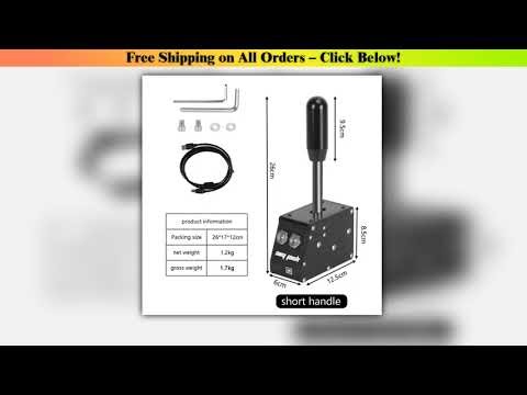 PC Racing Game Sequential Shifter Gearshift SIM For Logitech G27 G29 G25 G920 For Thrustmaster