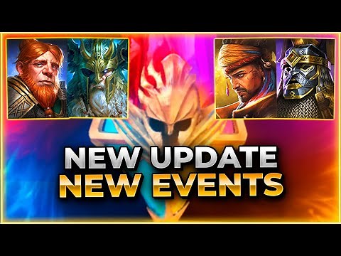 NEW PATCH & Upcoming Summoning Events! Raid: Shadow Legends Weekly Kickoff