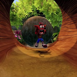 1.1M views · 79 reactions | N. Sane then. N. Saner now. Original games in full Fur-K - Crash just got N.Sanely better. Available now! | Crash Bandicoot | Facebook