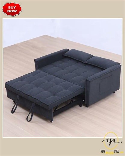 NEW 54.30' Dark Gray Double Buffer Broaching Machine Wood Panel Support Double Bed