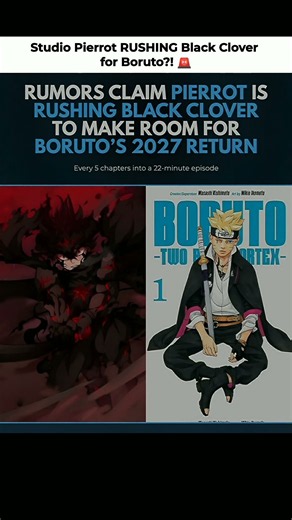 Black Clover’s Pacing Is Ruined... All For Boruto? 💀#anime #blackclover #shorts #fyp #boruto