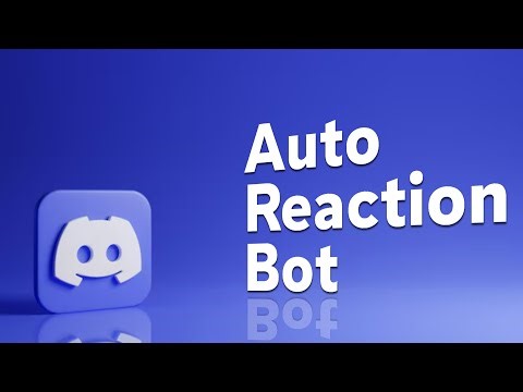 Auto Reaction Discord Bot | Full Tutorial & Free Code (2025) | JobLessGod