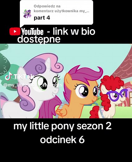 Odpowiadanie użytkownikowi @my_little_pony_spike_odcmy little pony #Unlimited My Little Pony#wybijsiepls#viral#my_little_pony _spike #mlp #wybijmnietiktok #wybijmnietiktok #mlp#wybijmnietiktok #goviral #dc#wybijmnietiktok #dc #tiktokpoll.. .