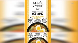 Veggie Noodle Co. voluntarily recalls veggie ramen products over Listeria concerns in egg