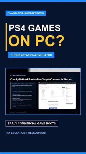 ChonkyStation4 Can Boot PS4 Games on PC #Shorts