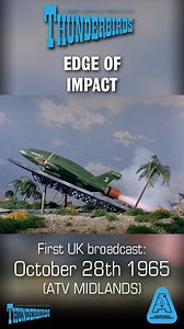 International Rescue hurried to save Jim and Stan from a damaged communications tower on October 28th 1965 with the first broadcast of the Thunderbirds episode Edge of Impact! #thunderbirds #internationalrescue #gerryanderson #sylviaanderson #TalkingPicturesTV | Official Gerry Anderson