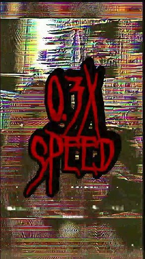 Don’t Play This Song at 0.3× Speed… You’ll Hear It 👁️ #scary #slowed #horror
