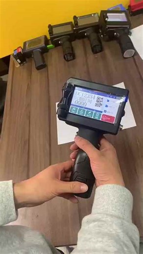 New  Printer Handheld Inkjet Printer Hand Held Portable Ink Jet Printer for Box logo Batch Expiry Encoder