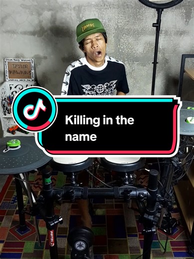 RATM-Killing in the name. ngantuk bet.. @MOREFAITH DISTRACTION @PRTBL #ratm #fyp #reels #rockamring #drummer