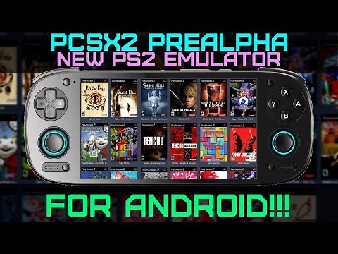 PCSX2 PreAlpha - New PS2 Emulator For Android!! With Setup & Game Tests! [Retroid Pocket & AYN Odin]