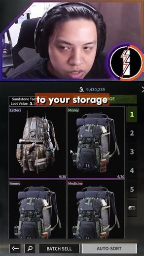 How to organize your storage better in Lost Light