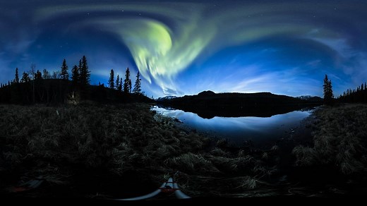 3.4M views · 44K reactions | This 360 time lapse of the Northern Lights is incredible... | LADbible | Facebook