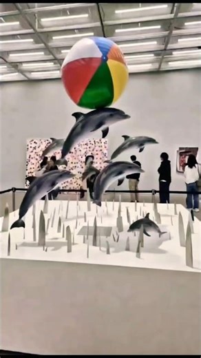 LABUE MUSIC VIDEO : SWIM / BTS FT. DOLPHINS & THE FRAGILITY OF LOVE BY DAMIEN HIRST MMCA SEOUL (A.I)