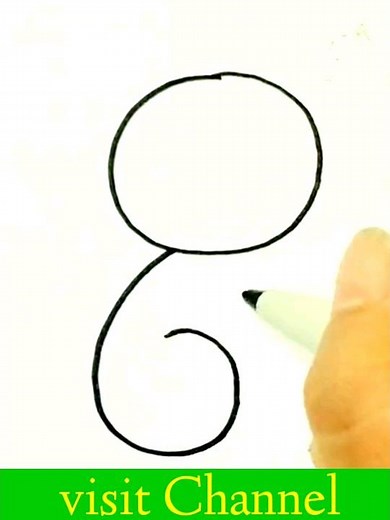 draw a puppy with numbers