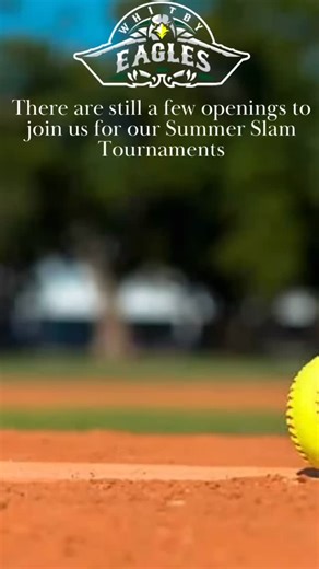 Come out to Iroquois Park for a fantastic weekend of ball - 5 game guarantee! Visit our website for the links with more tournament info and to register your team. | Whitby Eagles Rep. Fastpitch