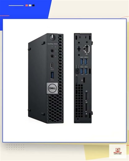 Dell OptiPlex 7070 Micro Desktop PC | i5 9500T | Up To 32GB RAM and 500GB SSD| Win 11 Pro