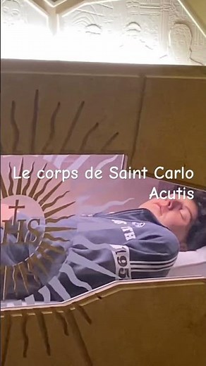 The body of Saint Carlo Acutis, January 5, 2026, Assisi