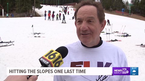 Hitting the slopes one last time for the season at Elk Mountain