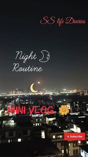 Daily vlog 🌼 #20 | Simple Night Routine 🌙 | Dinner & Walk #viral
