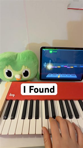 Play I Found by Amber Run on #duolingo with #loogpiano #easypiano #pianotutorial
