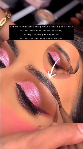 Eyebrow Pen Tutorial Step By Step ✨ #shrots #makeup #makeuptutorial #learningwithnk #viral